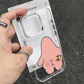 Fun S-SpongeBobs Pinch Butt Phone Case For iPhone 17 16e 16 15 14 13 12 11 mini Pro Max X XR XSMAX 8 7 Air Plus Clear Soft Cover