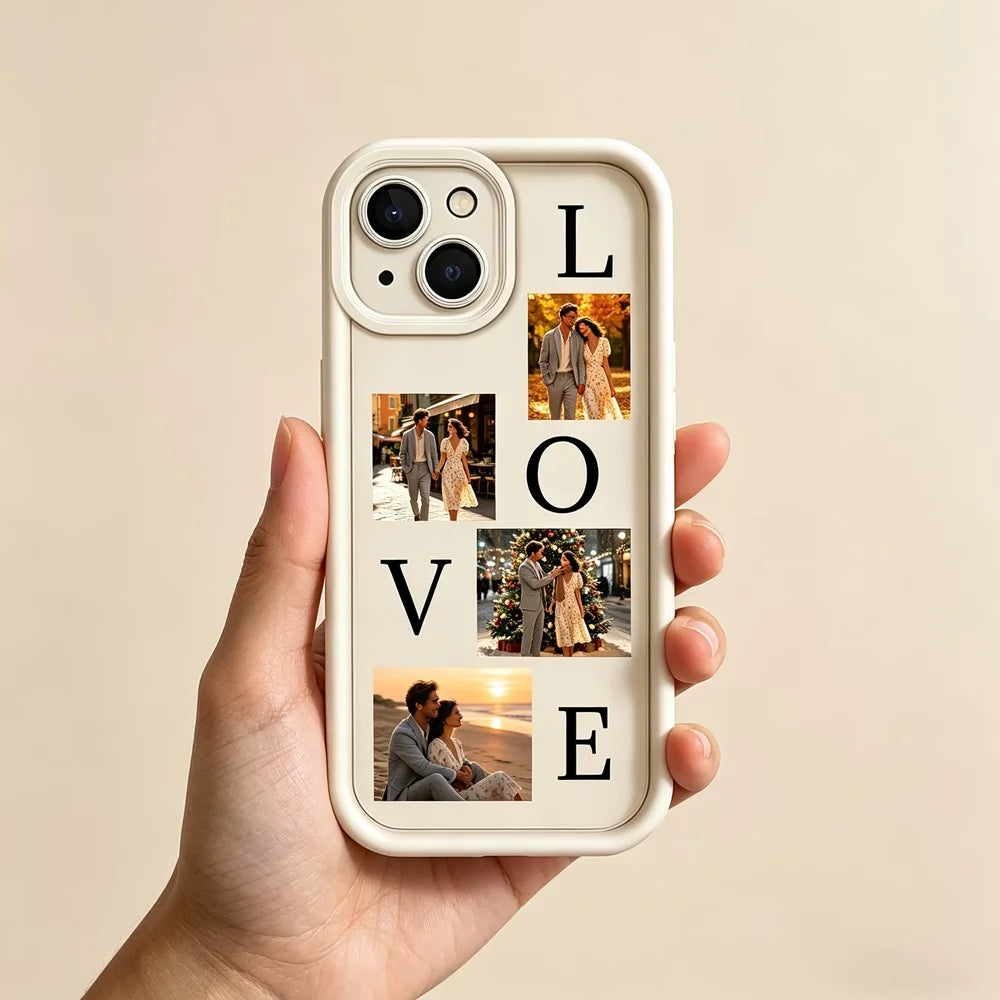 DIY Image Custom Photo Soft Case For iPhone 17 16 15 14 13 12 11 Pro e Air Max Mini SE 2020 2022 XS XR 7 8 6 Plus Silicone cover