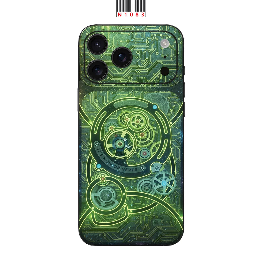 For Apple iPhone 17 16 15 14 13 Pro Max 17 Air Full body Back Cover Decal Skin 3D Rear Protective Sticker Film