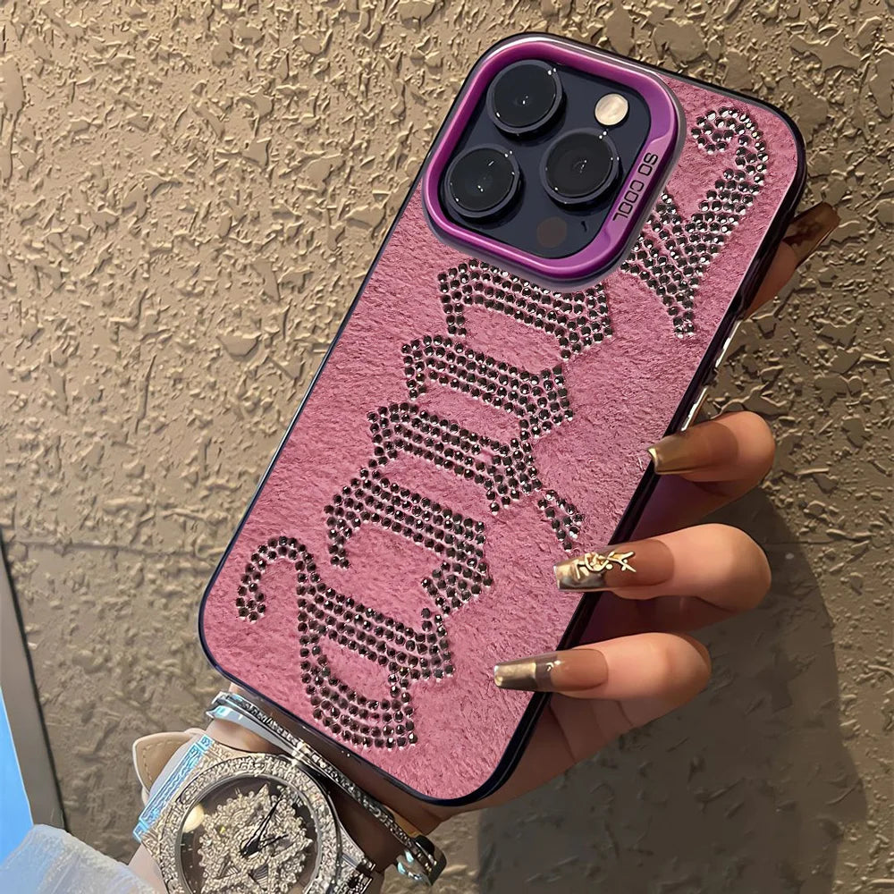 J-JuicysS Couture Phone Case For iPhone 17 16e 16 15 14 13 12 11 mini Pro Max X XR XSMAX 8 7 Air Plus Anti Fall Matte Back Cover