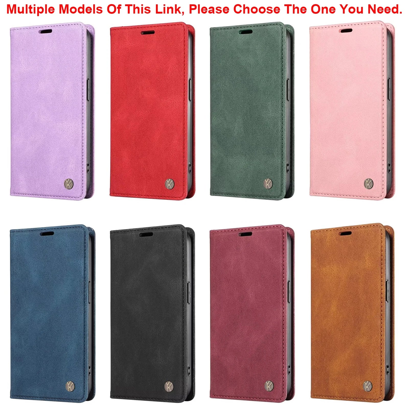 Wallet Magnetic Flip Leather Case For Samsung Galaxy S30 Ultra S26 Plus S25 Edge 5G S22 Pro S21 S23 S24 FE Anti-fall Stand Cover