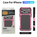 Military Grade 2IN1 Hybrid Armor Phone Case for IPhone 17 Air 16 15 14 Plus 13 12 Pro Max with Packet Box TPU+PC Anti-Drop Cover