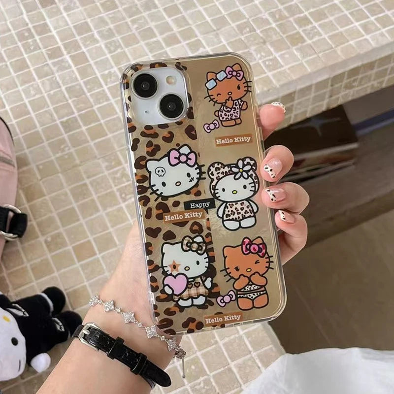 For Samsung A27 A37 A57 A17 A07 A56 5G A36 A26 A16 A55 A35 A25 A15 A54 A34 A24 A14 A13 A23 Lovely Hello Kitty Plastic Phone Case