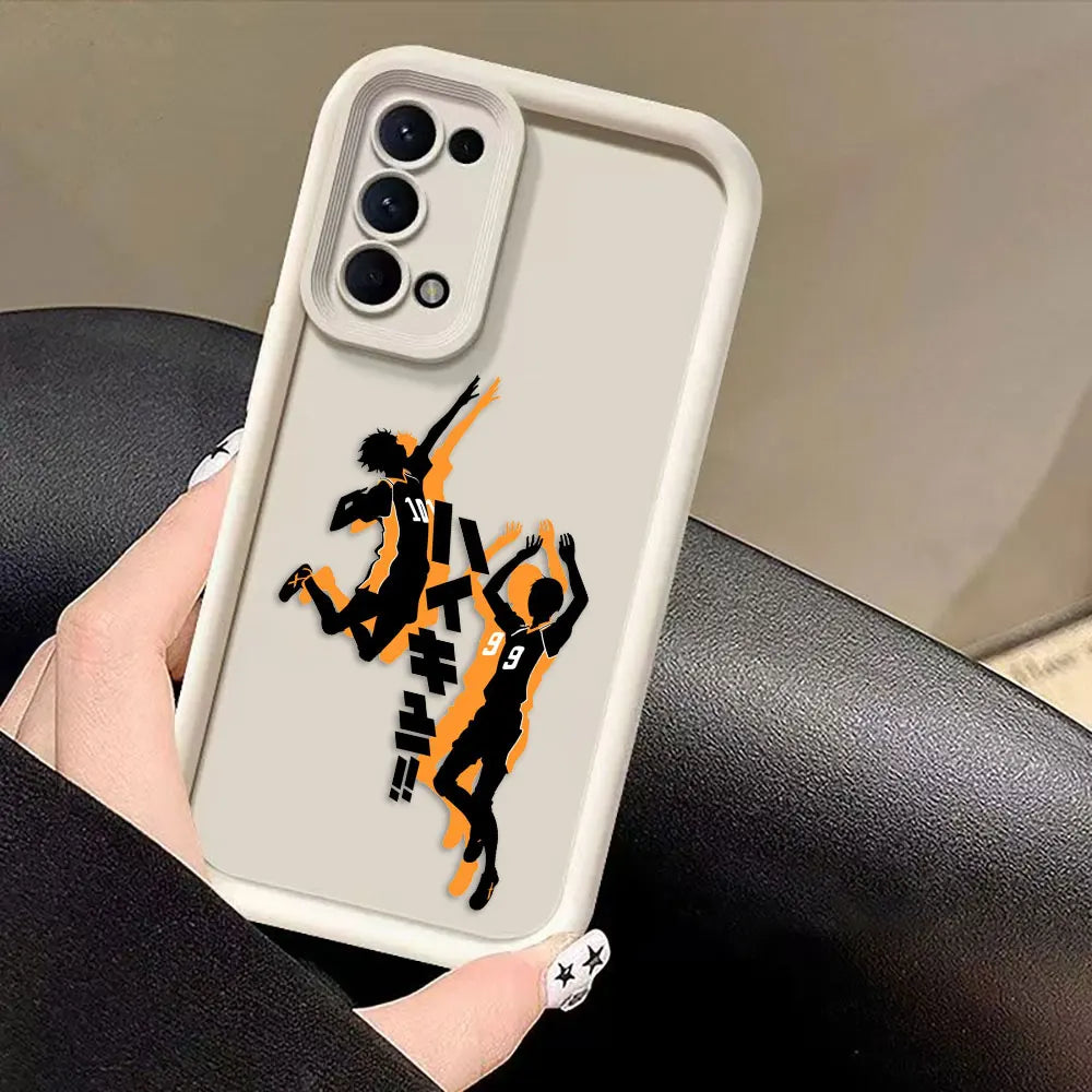 H-Haikyuu School Volleyball Phone Case For Samsung Galaxy S26 S25 S24 S23 S22 S21 FE S20 ULTRA PLUS TPU Case Shockproof Cover