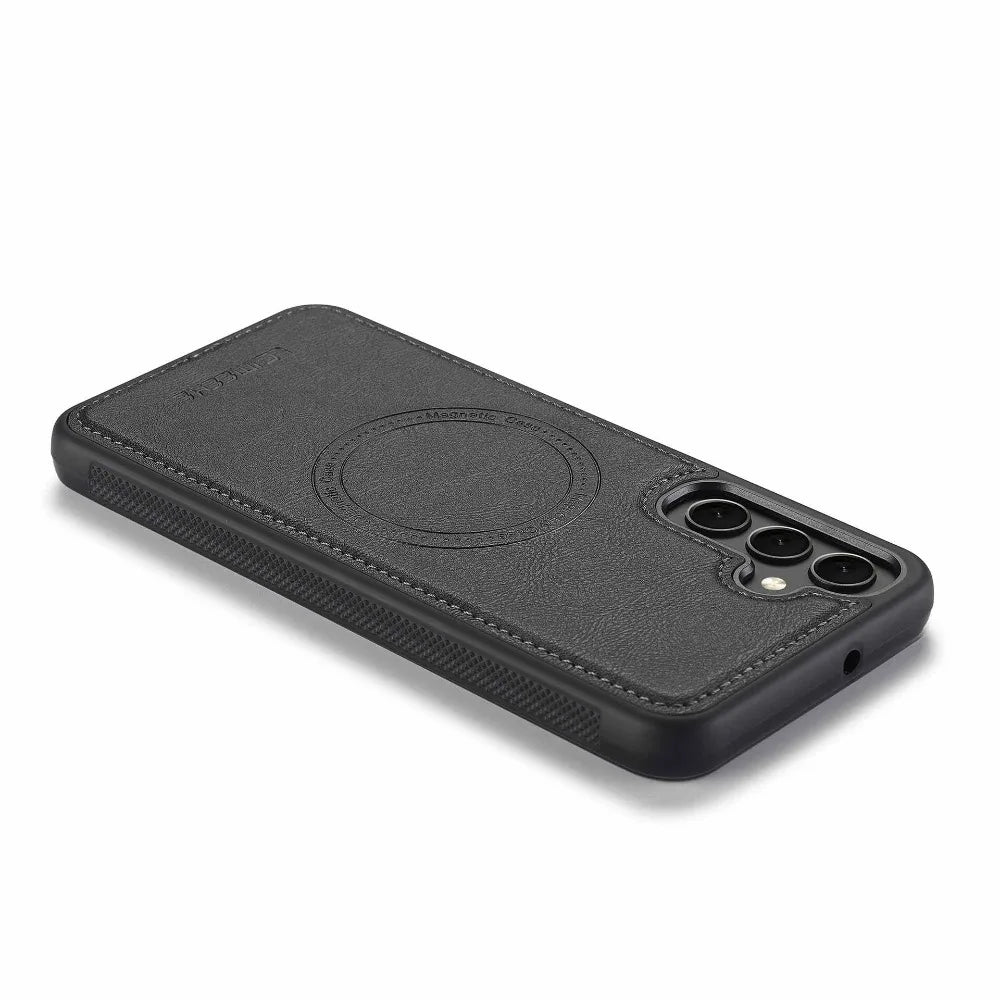 Magnetic Leather Phone Case for Samsung Galaxy S26 S25 S24 S23 S22 S21 Plus Ultra A55 A56 A54 A36 A35 A16 5G Mag-safe Soft Cover