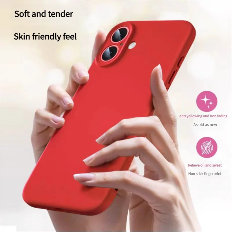 Original Liquid Silicone For Magsafe Magnetic Case For iPhone 17 Air 16 Plus 15 14 13 12 Pro Max 11 16E X XS XR Matte Soft Cover