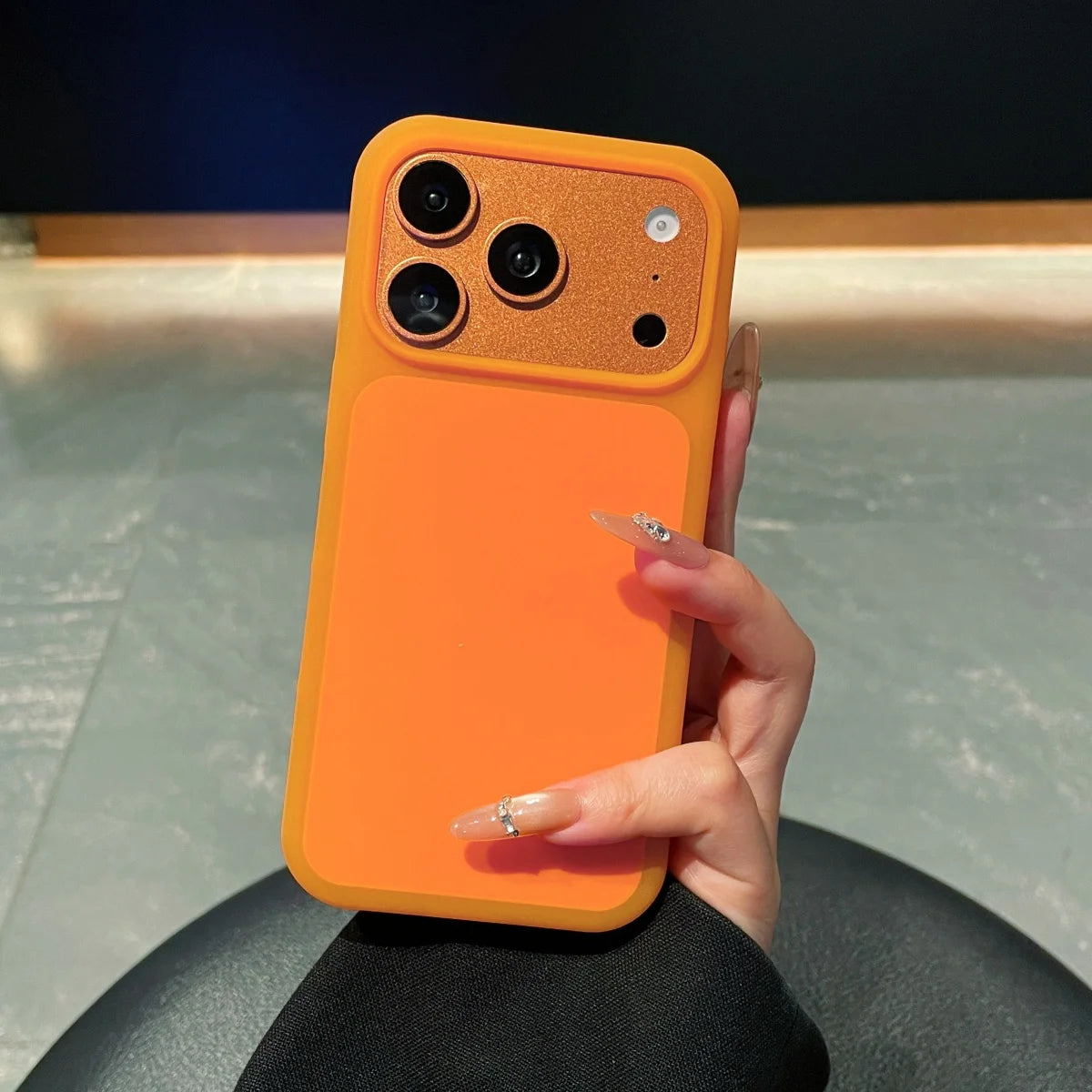 2in1 Cute Jelly Silicone Shockproof Phone Case For Apple iPhone 17 16 15 Pro Max Solid Color Ice Mist Non-Slip Shockproof Cover