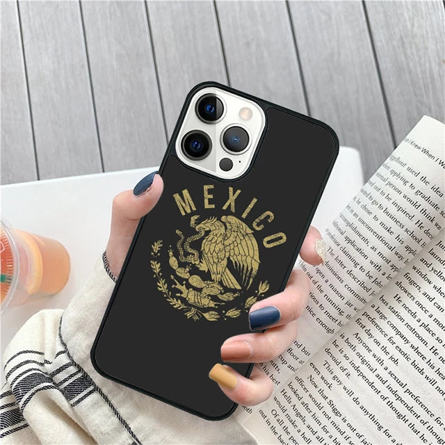 mexico flag mexicanos Phone Case Cover For iPhone 17 Air 16 15 14 13 12 Pro Max 11 Pro Max Plus Coque Shell