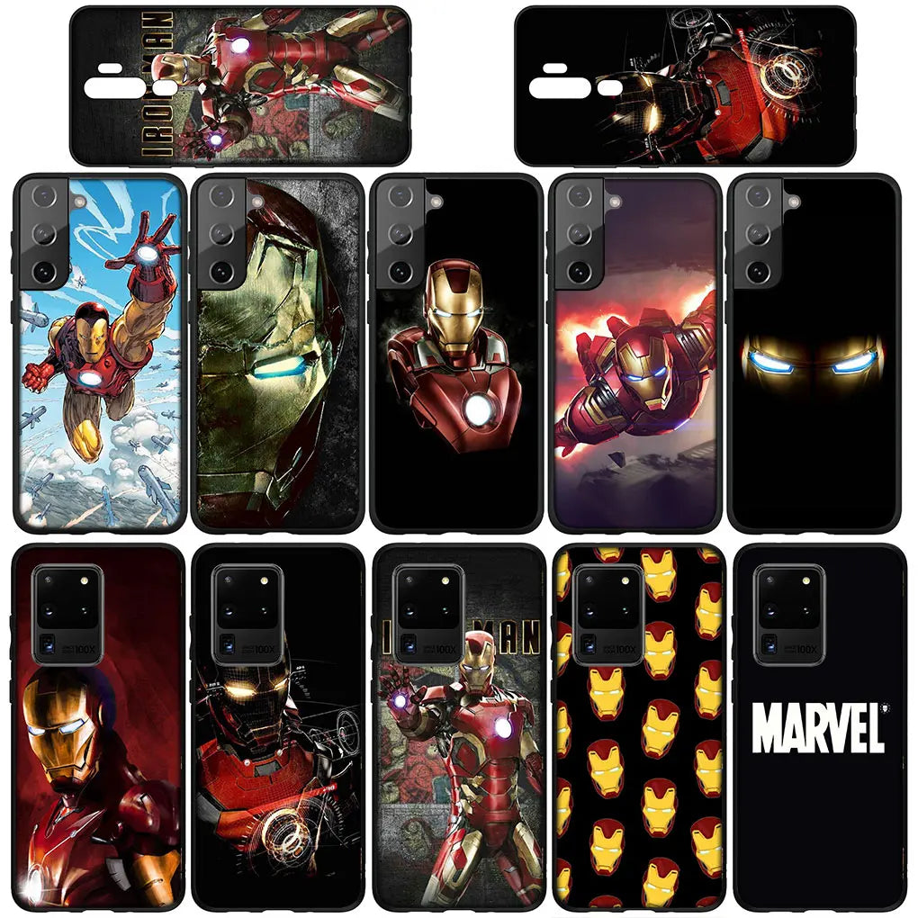 for Motorola Moto Edge 70 60 Fusion 40 NEO 20 Pro G Stylus G56 G96 G71 G73 G42 G51 G52 Case Marvel Super hero Iron Man Ironman