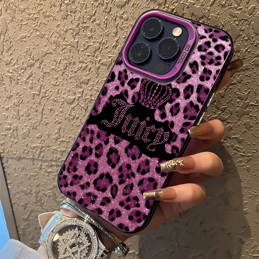 J-JuicysS Couture Phone Case For iPhone 17 16e 16 15 14 13 12 11 mini Pro Max X XR XSMAX 8 7 Air Plus Anti Fall Matte Back Cover