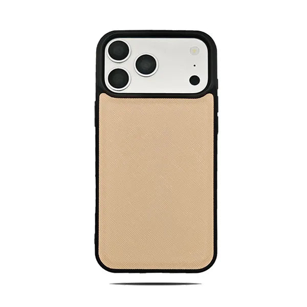 Stylish Luxury Saffiano PU Leather Phone Case Multi Trendy Colors Slim Fashion Shockproof Cover For iPhone 18 17 16 15 14 Series