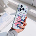 Disney Beautiful Angel Stitch For Apple iPhone 17 16 15 14 13 12 Mini 11 Pro Max Bubble Heart Cover Silicone Funda Phone Case