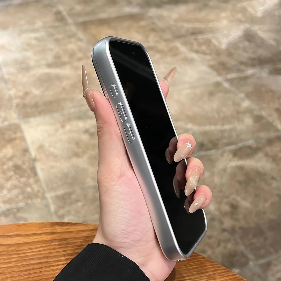 Big Window Leather Matte Magnetic Phone Case For iPhone 17 13 14 15 16 Pro Max Magsafe Luxury Wireless Charge Protector Cover