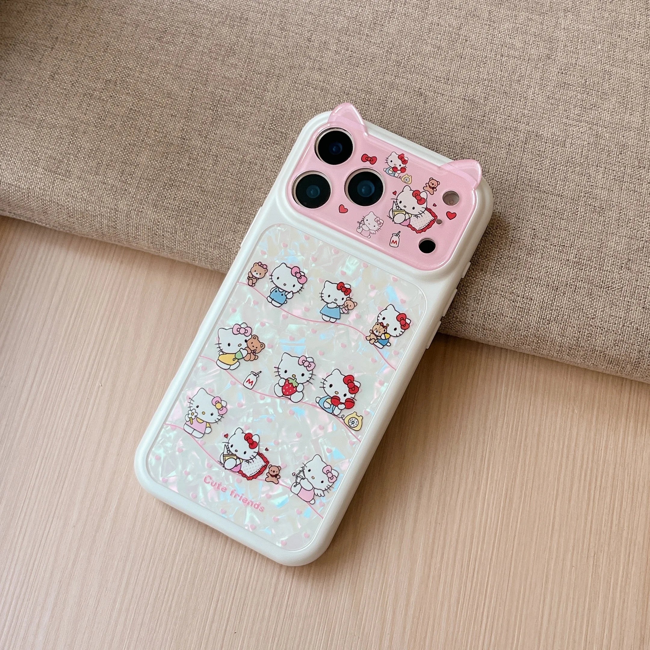 Cute Cartoon Y2K Hello Kitty Mobile Phone Case for IPhone 17 Pro Max 17 Pro 16 Pro Max 17 16 15 Pro Max Phone Case