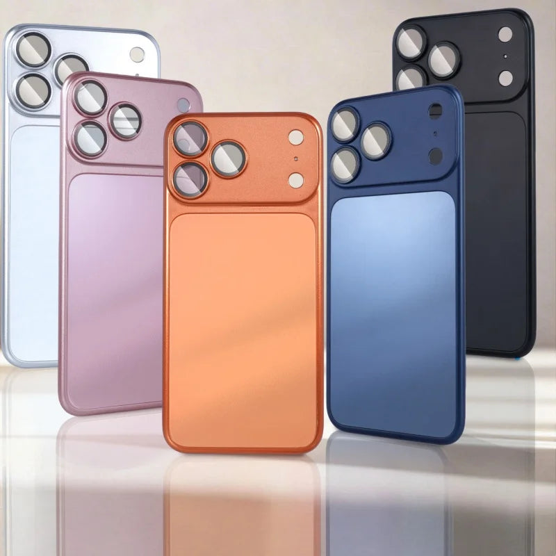 Original AG Matte Glass For Magsafe Case for iPhone 17 16 15 14 13 12 Pro Max Wireless Charging Magnetic Camera Protection Cover