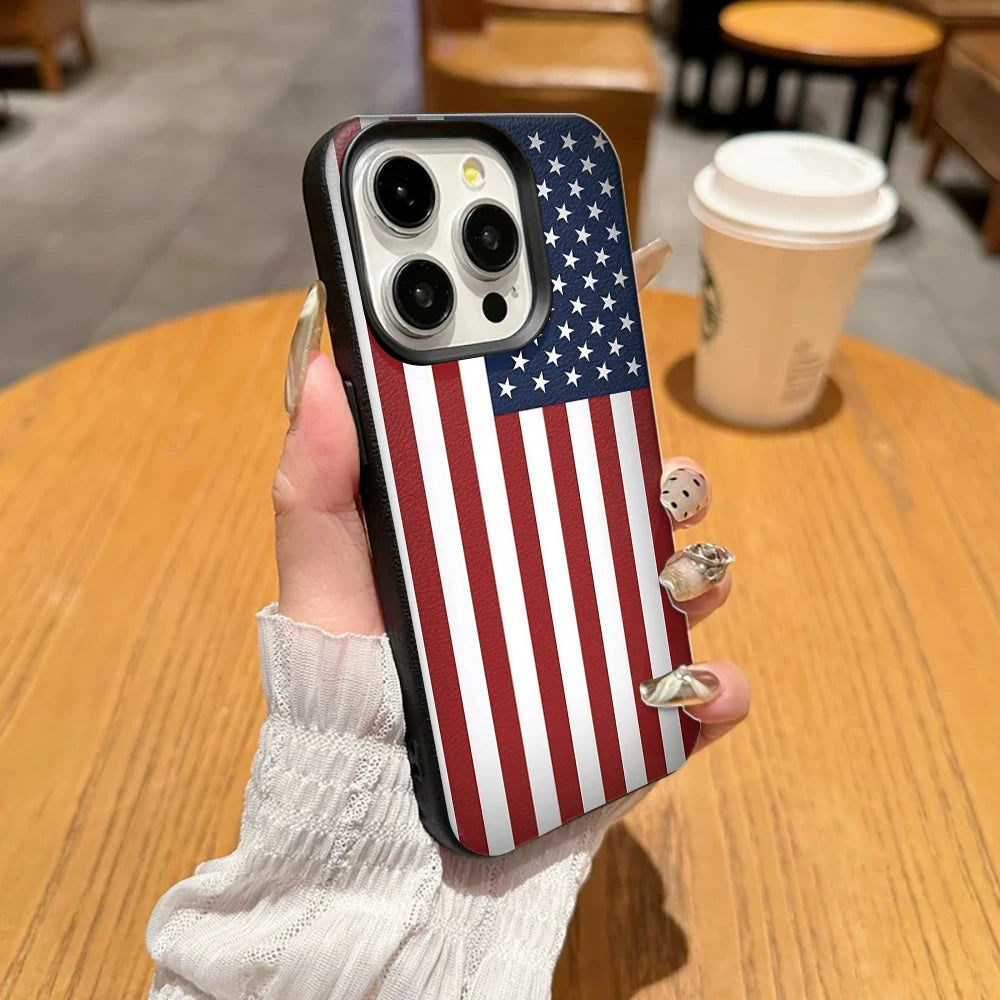 Personalized National Flag Phone Case For IPhone 17 Air Cases For IPhone 16 15 14 Plus 13 12 11 Pro Max  16 15 14 Plus Cover