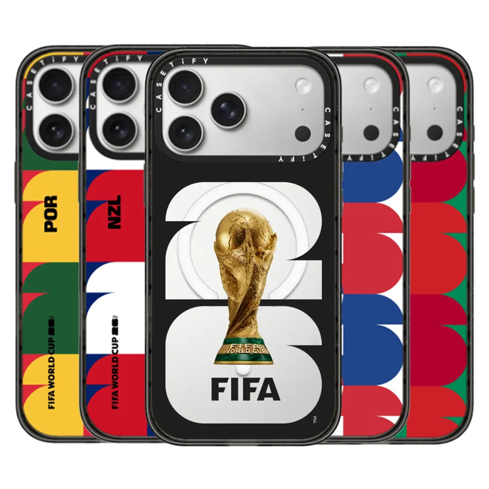 CASETiFY FIFA WORLD CUP 2026 Series Magnetic Drop-proof Case for iPhone 13 14 16 17 Pro Max Air 15 Plus Protect Cover