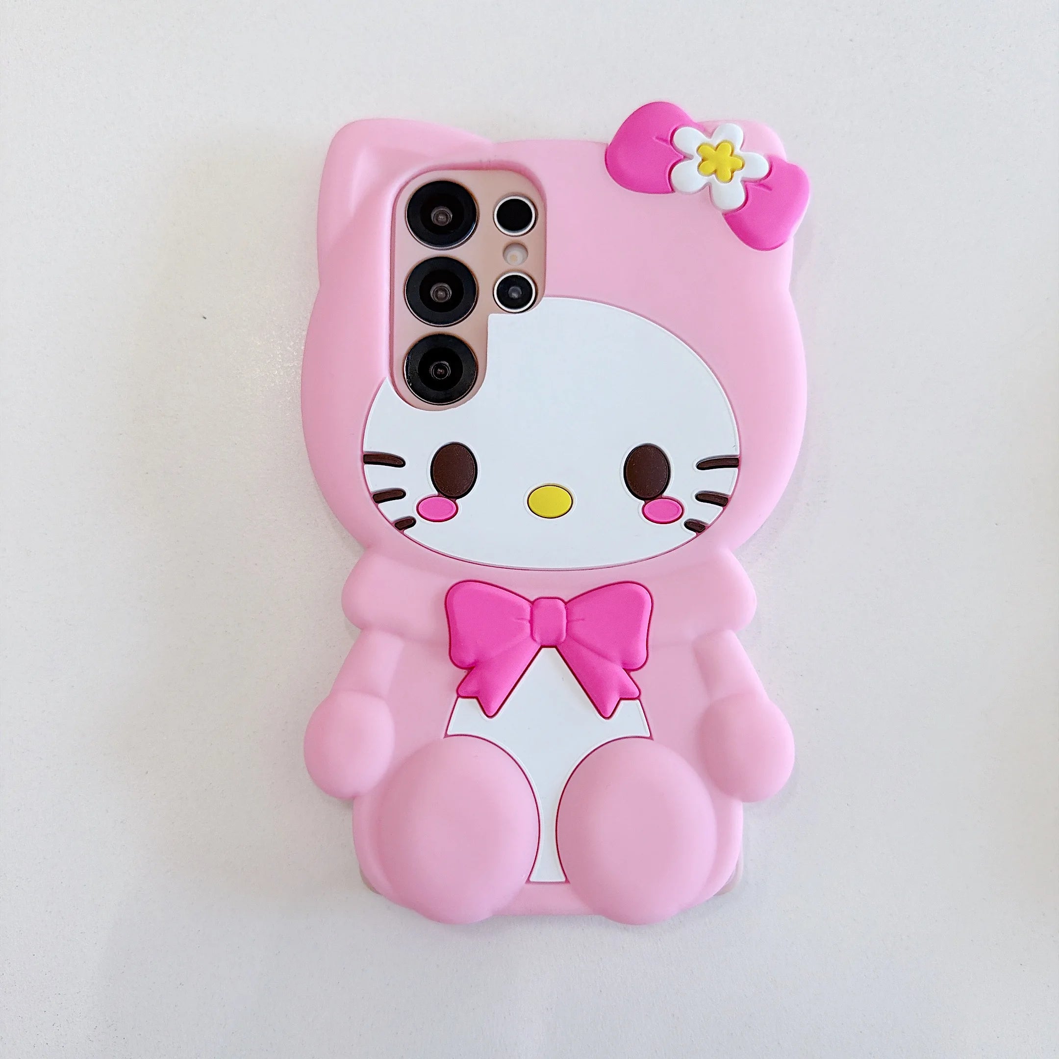Kawaii Sanrio Hello Kitty Girlish Case For Samsung Galaxy S26 Ultra S25 S24 S23 S22 Plus FE A57 A37 A56 A36 A55 Shockproof Cover