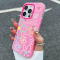 Spring Flower Pattern Phone Case For iPhone 17 16 Pro Max Cases iPhone 17e 16e 11 15 12 13 14 Pro Max Air X XS XR 7 8 Plus Cover