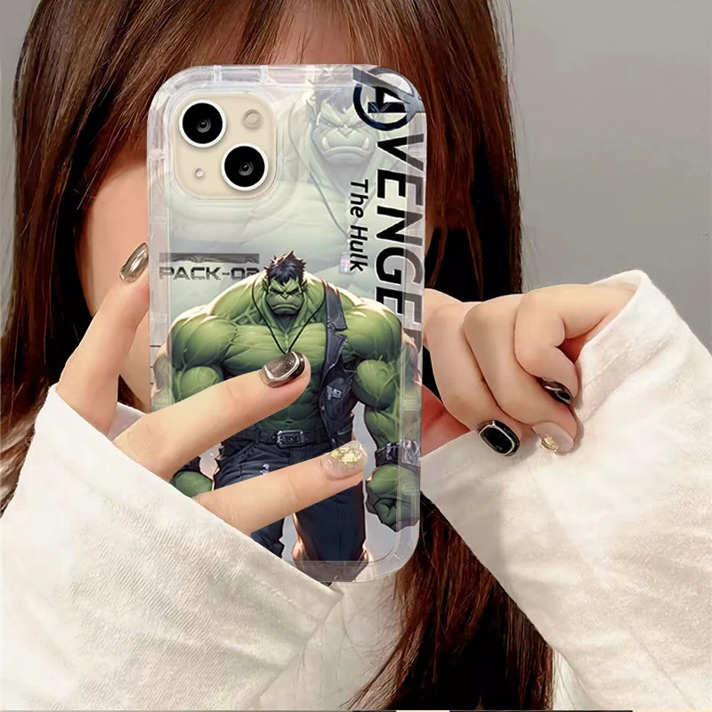 Marvel Spider Man Iron Man Clear Soft Case for Huawei P30 P40 P50 P60 Pro Honor 100 90 80 70 60 50 X9 X9A X8 X5 Magic5 Magic 5