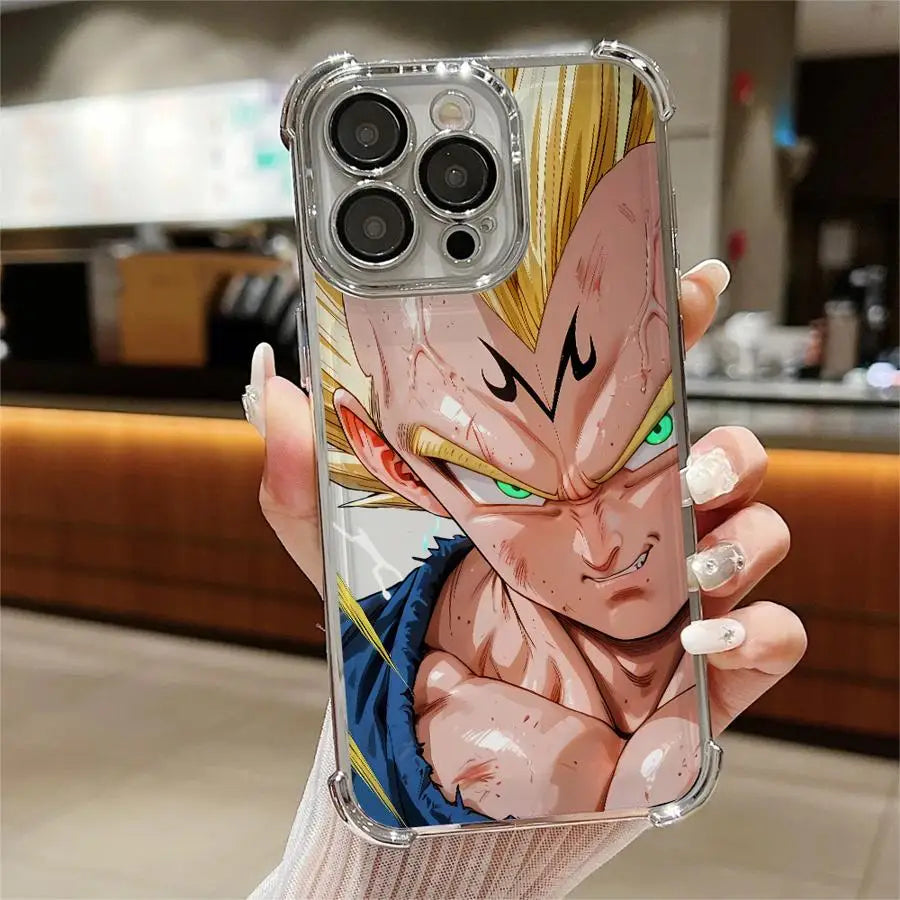 Dragon Ball Vegeta Phone Cover Case for Apple iPhone 17 Pro Max 14 16 Pro 16e 15 13 11 12 Plus Air