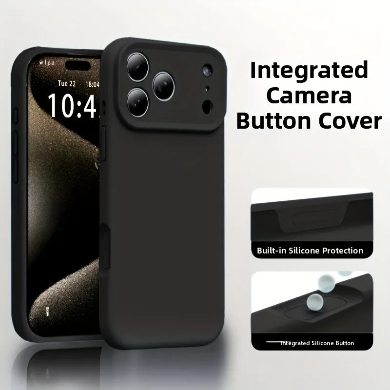 Liquid Silicone Phone Case for iPhone 17 16 Pro Max 15 14 13 Pro Max 17Pro Shockproof Soft Cases for iPhone17 15 Pro Max Cover