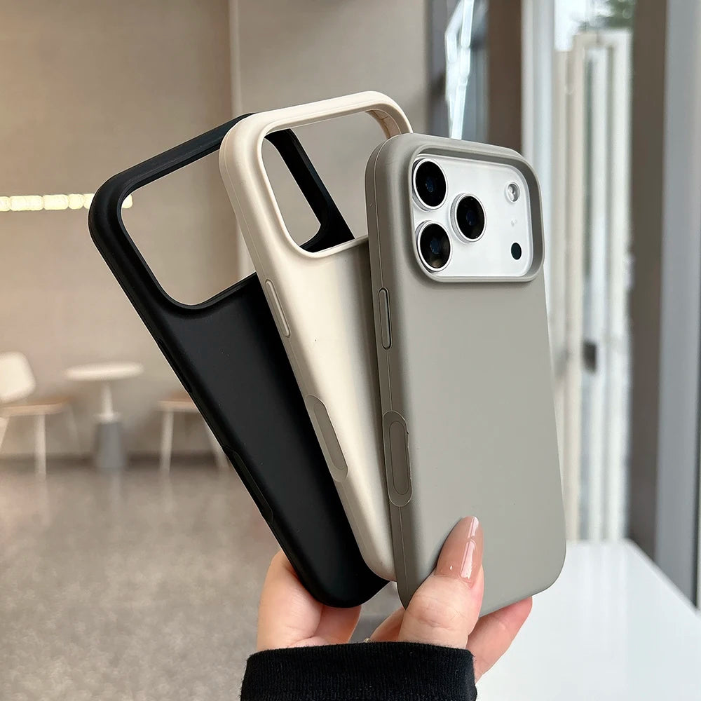 2026 New Magnetic Liquid Silicone Phone Case For iPhone 17 Air 16 15 14 13 Pro Max Plus for Magsafe Shockproof Protective Cover