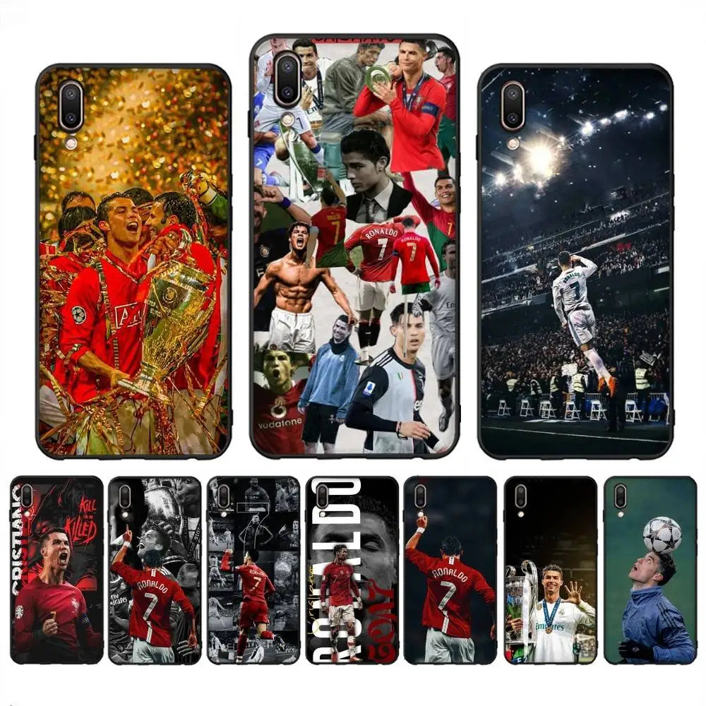 Football R-Ronaldo Cr7 Phone Case For Redmi Note 4 X 5 A 6 7 8 T 9 9S 10 11 11S 11Epro Poco M3 Pro