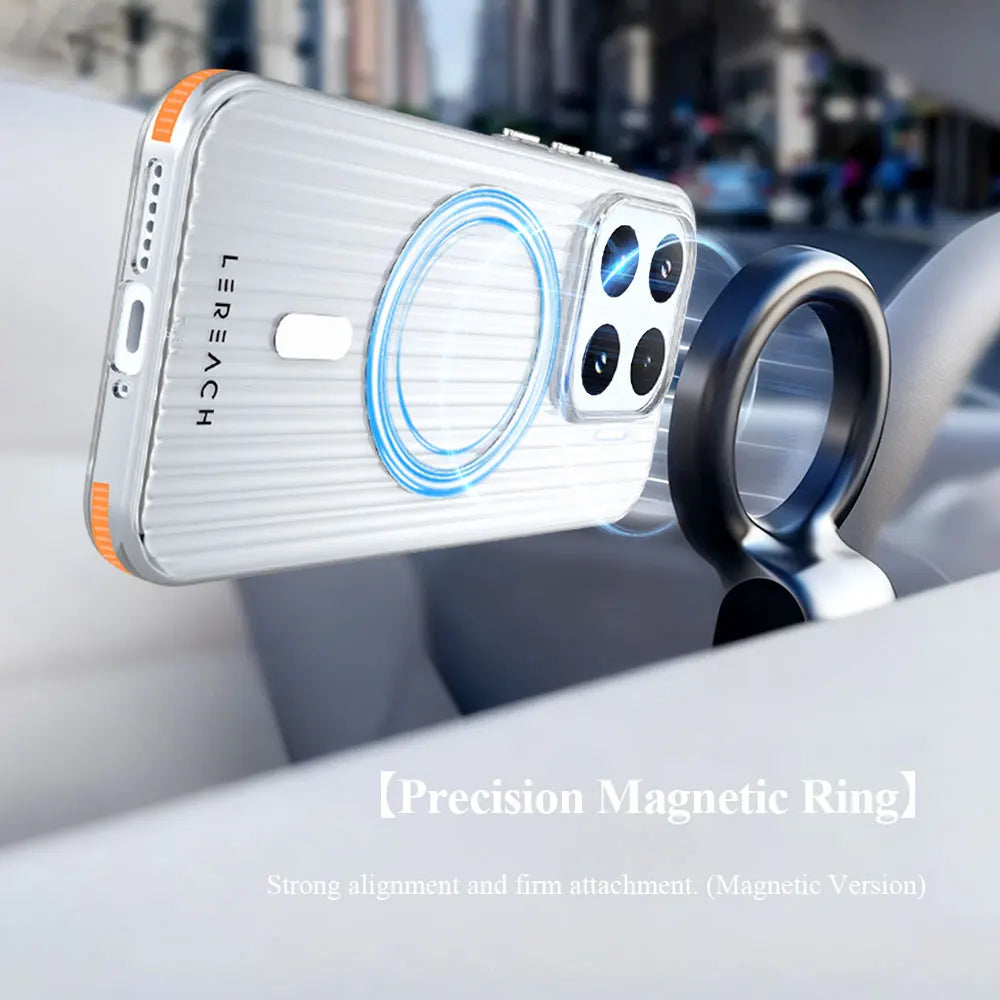 MagSafe Case For Xiaomi 17T / 17T Pro LeReach ICICLE Magnetic PC Hard Cover