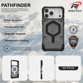 Original PathFinder Phone Case For iPhone 17 Air 16 Pro Max 15 14 13 12 MagSafe  Shockproof Armor Magnetic Protector Clear Cover