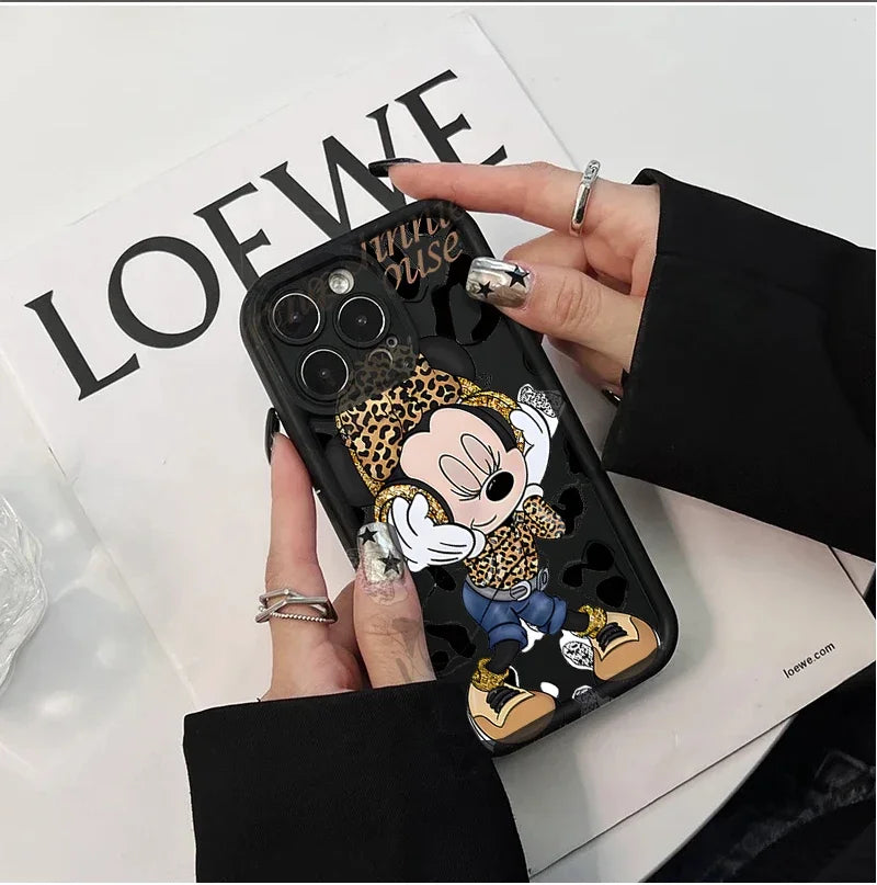 Disney Cartoon Minnie Mouse Case For OPPO A6S A6X A5X A3X A6 A5 A3 Pro Reno 15F 15 14 Pro 13 13F 12F 11F 12 11 Pro Plus 5G Cover
