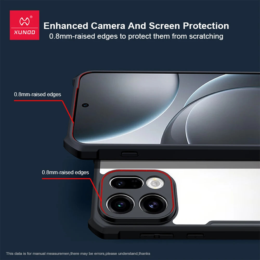 Xundd For OPPO Find X9 Pro Find X9 Magnetic Case Airbag Shockproof Camera Protection TPU&Acrylic 360 ° Rotating Stand  Cover