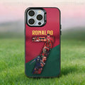 Football CR7 R-RoNaldo-ES   Phone Case For iPhone 17,16,15,14,13,12,11,Pro,Max,Plus,E,Air,Mini Black IMD Cover