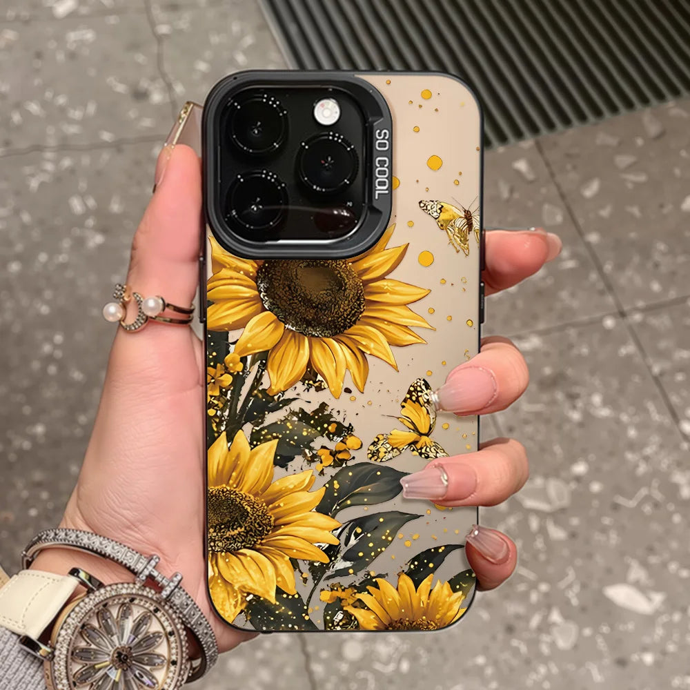 Flower Case For Samsung A56 5G A55 A54 A17 A07 A16 A15 A06 A53 A52 A36 A35 A34 A33 A14 A13 A05s S25 Ultra S24 FE S23 S22 Cover