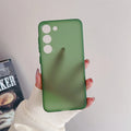 Ultra Thin Matte Armor Translucent Case For Samsung S26 ULTRA S25 FE S24 S23 FE S22 S21 Plus Ultra Note 20 Ultra Soft Back Cover