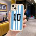 Football Star Digital Art Phone Case for Apple iPhone 14 16 Plus 13 Mini 15ProMax 11 Pro 12Pro 13 Soft Cover Soft