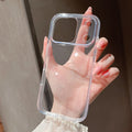Upgrade Thickened Clear Phone Case For iPhone 17 Air 16 15 14 13 12 Pro Max Shockproof Highly Transparent Soft TPU Back Cover