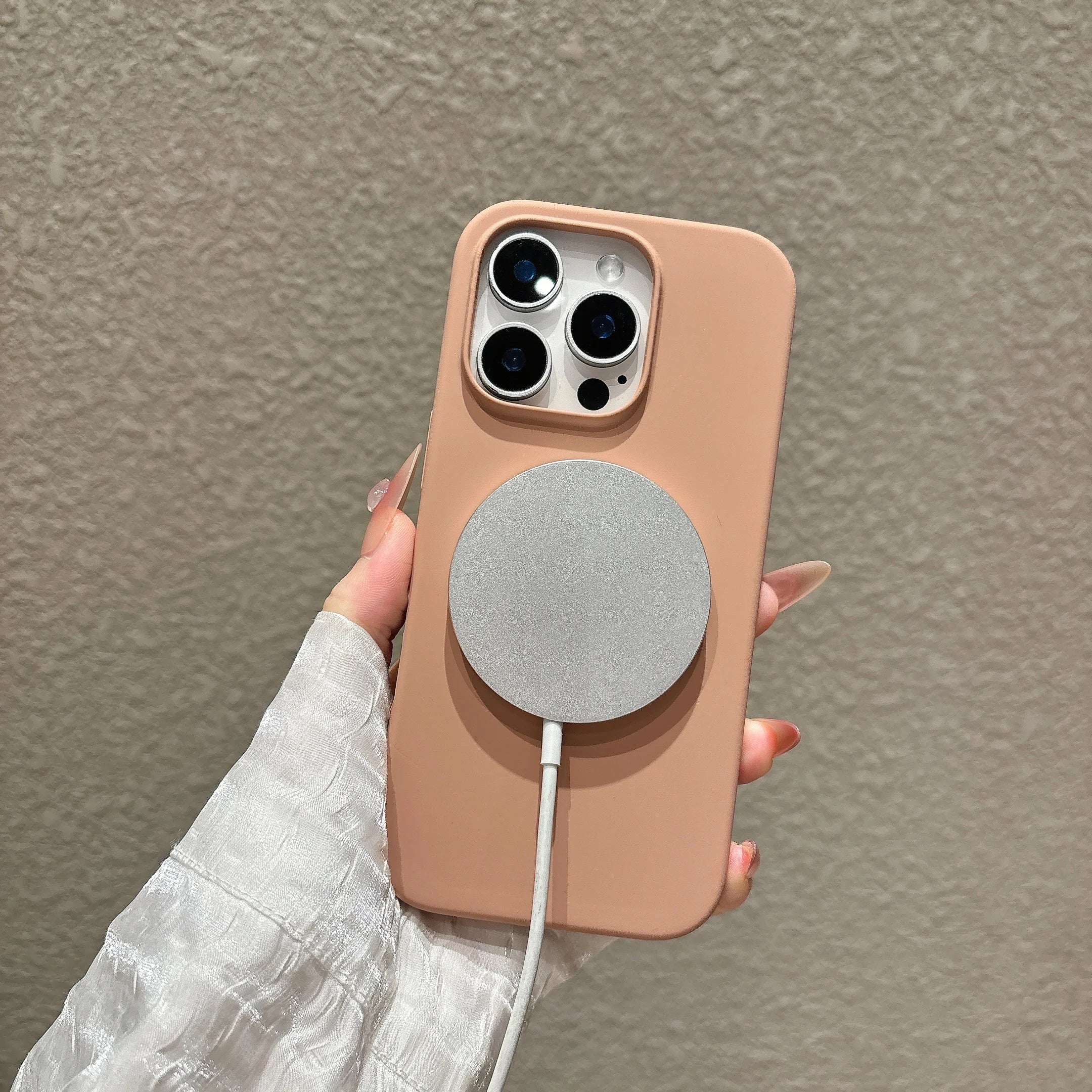 New Liquid Silicone Magnetic For Magsafe Case For iPhone 17 Air 16 15 14 13 12 11 Pro Max Plus Wireless Charge Matte Solid Cover