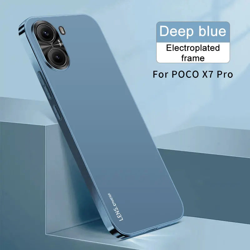 Case For POCO X7 Pro Redmi Turbo4 Electroplated Acrylic Shockproof Lens Full Protection Cover For POCO X7 Pro Redmi Turbo4 Funda