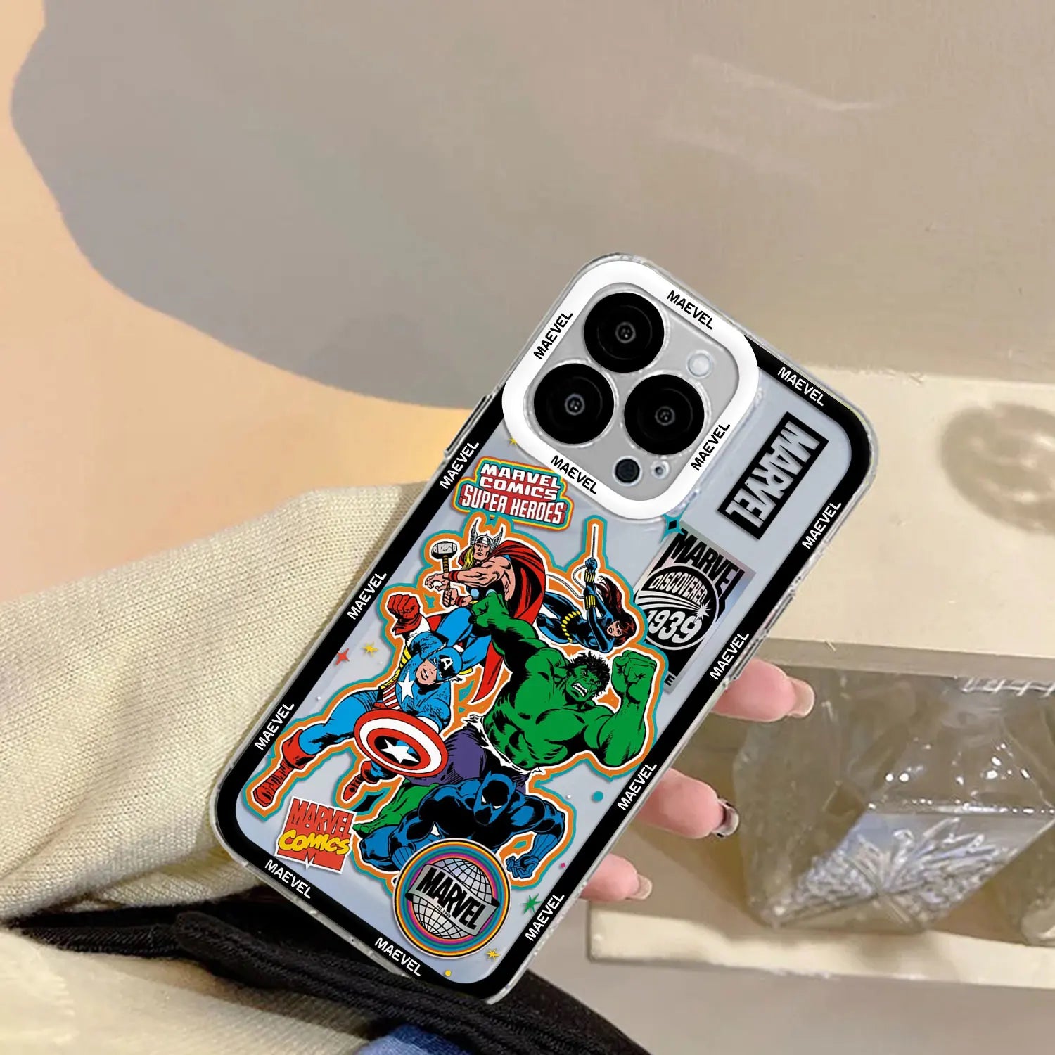 Marvel Avengers Captain America Phone Case For Samsung S25 S24 S23 S22 S21 S20 FE Note20 Note10 Plus Ultra Lite Clear Soft TPU