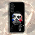 Football Star M-MbappeS-S For Samsung Galaxy A73,31,32,72,41,53,52,71,22,5G,Note,J7,8,9 Soft Black Phone Case