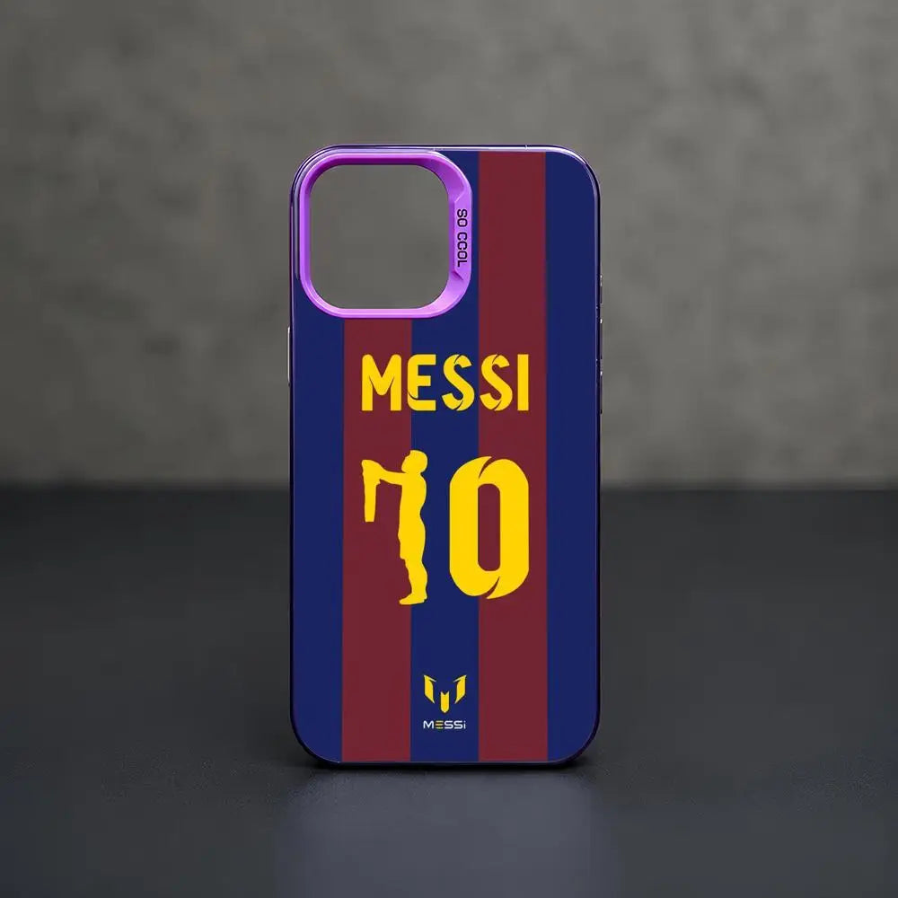 1 Football Star Messi #10 Logo Phone Case iPhone 11/12/13/14/15/16/17 Pro Max Aurora TPU Case Shockproof Slim Stylish Cover