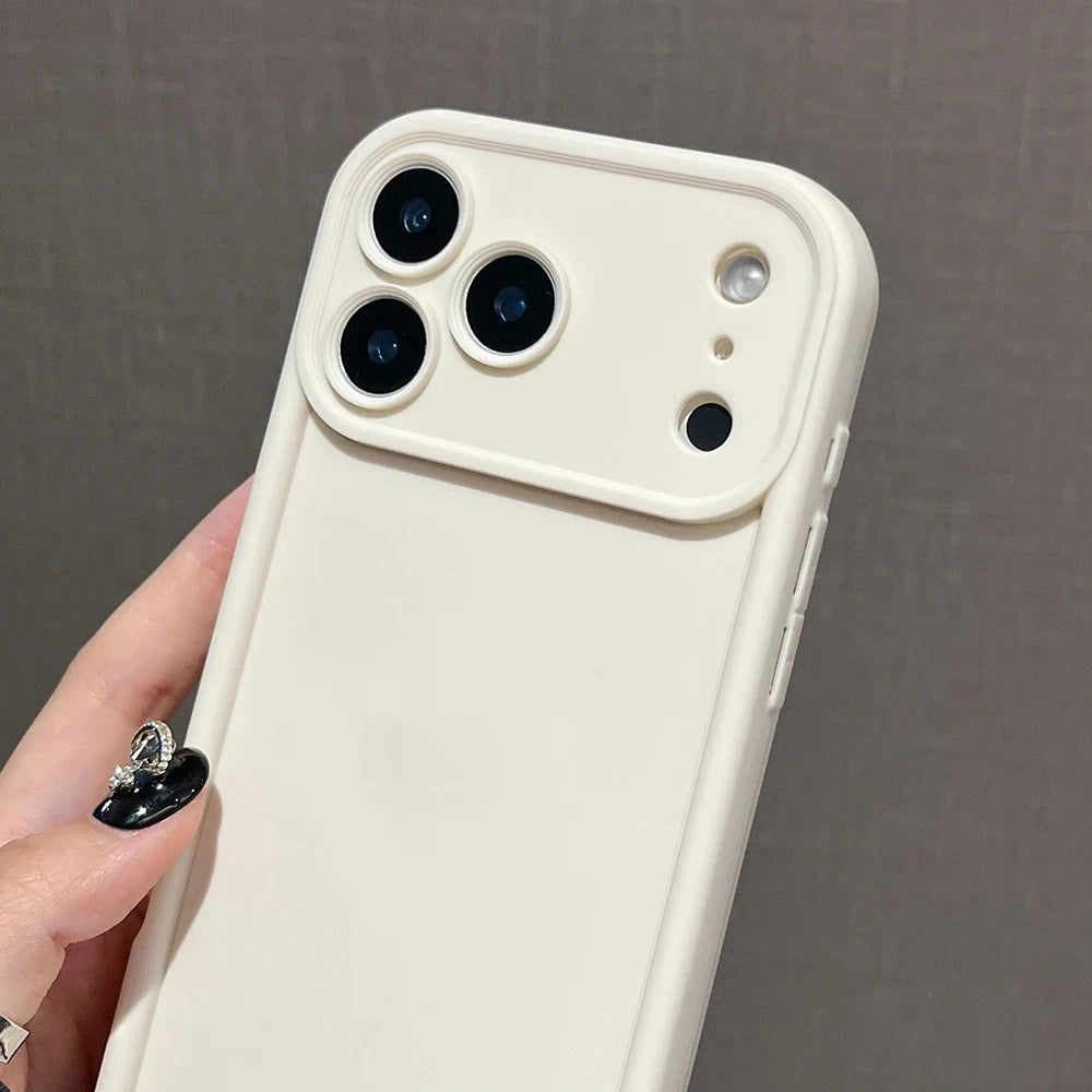 Shockproof Soft Silicone Cover Phone Case For iPhone 16 promax 17 15 14 Pro Max 13 12 11 XS XR 7 8 Plus Candy Color Matte Funda