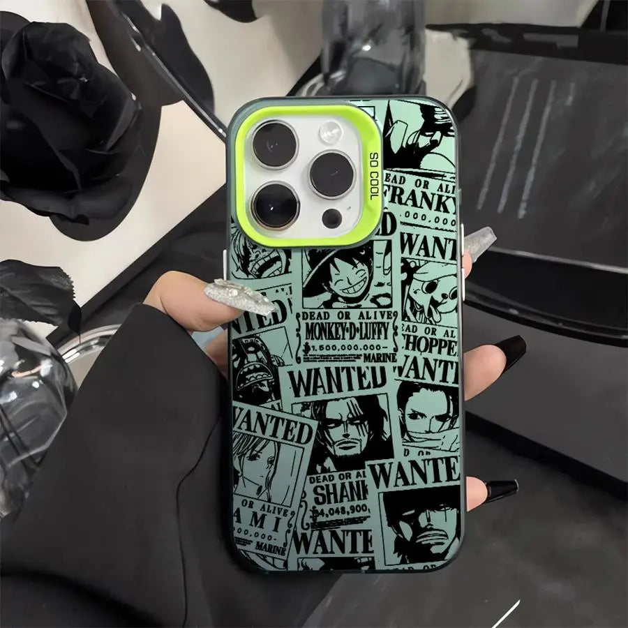 One Piece Luffy Zoro  Matte Phone Case for Huawei Honor X5c X9d X6c X7d 400 200 90 X6b X7a X9a X5 X8a X9b X7b X9C X5C Smart Lite