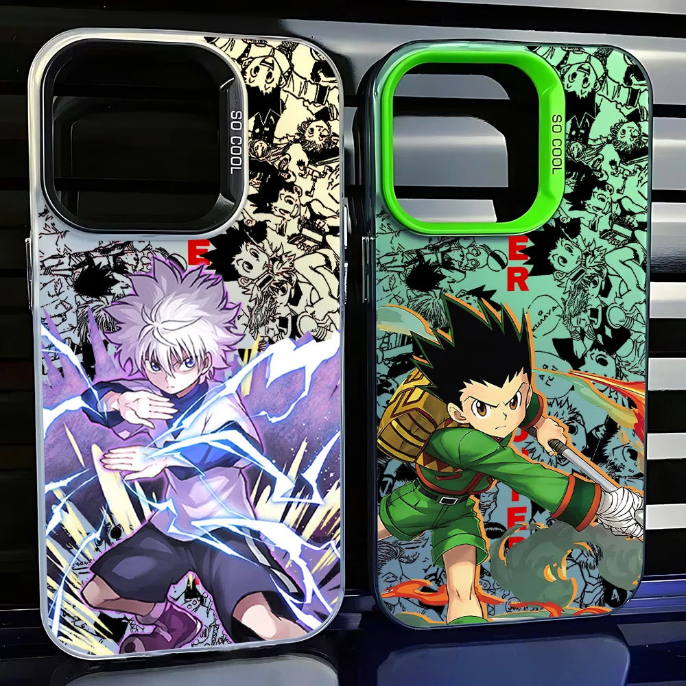 Anime Hunter x Hunter Phone Case For iPhone 17 16e 16 15 14 13 12 11 mini Pro Max X XR 8 7 Air Plus Anti Fall Matte Back Cover