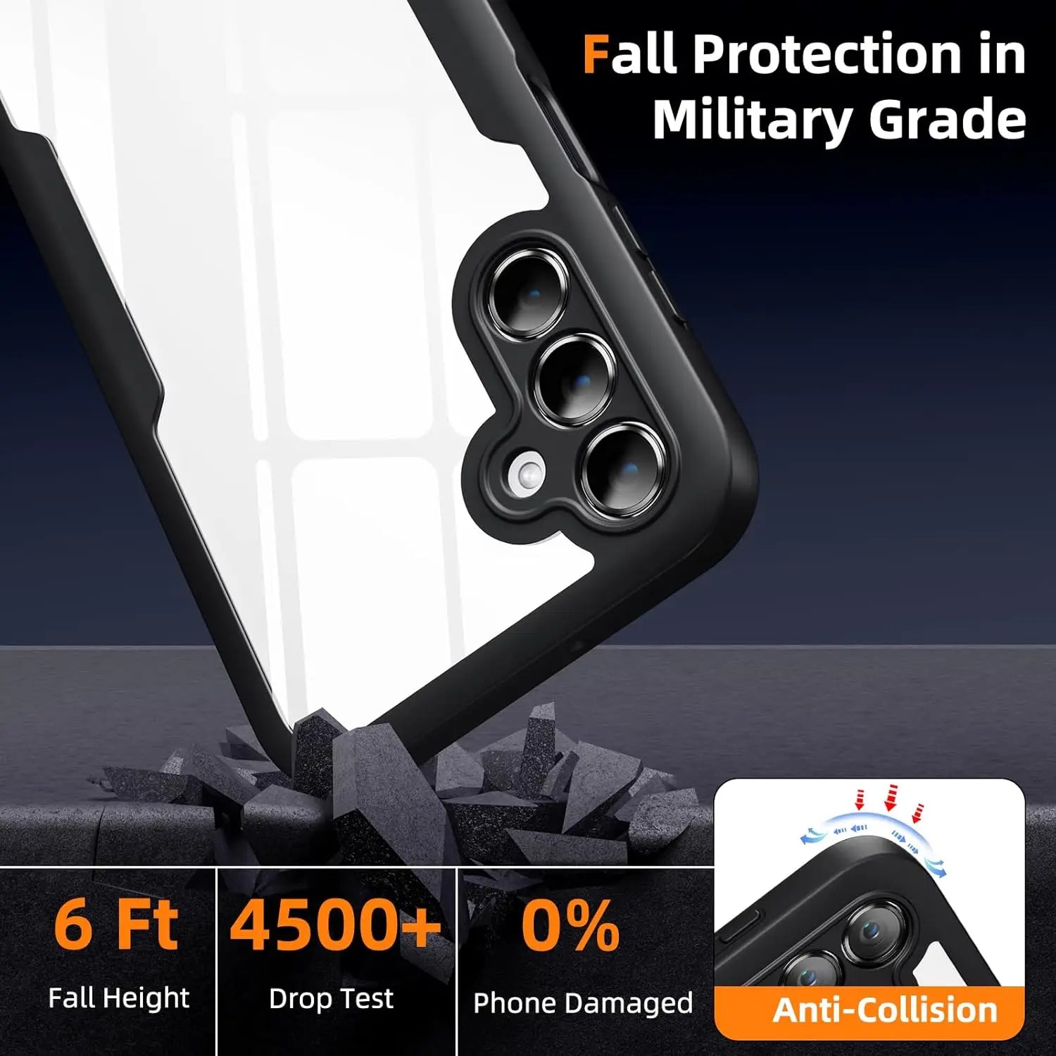 Full Body Protection Case for Samsung Galaxy A57 A37 A17 5G A56 A36 A26 A16 5G A55 A35 A25 A15 Protective Cover Funda Coque Capa