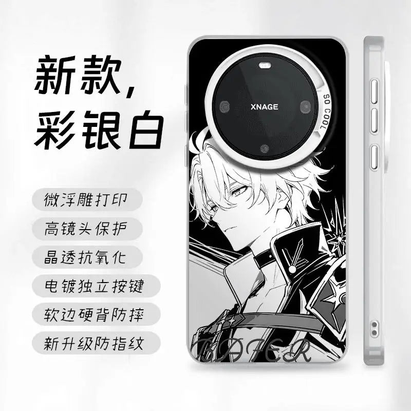 Fashion Boy Phainon Honkai Star Rail Phone Case for iPhone 17 16 15 14 13 12 11 Pro Max Plus Air mini Gentleman shockproof Cover