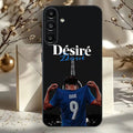 Football D-Desire D-Doues For Samsung Galaxy A73,31,32,72,41,53,52,71,22,5G,Note,J7,8,9 Soft Black Phone Case