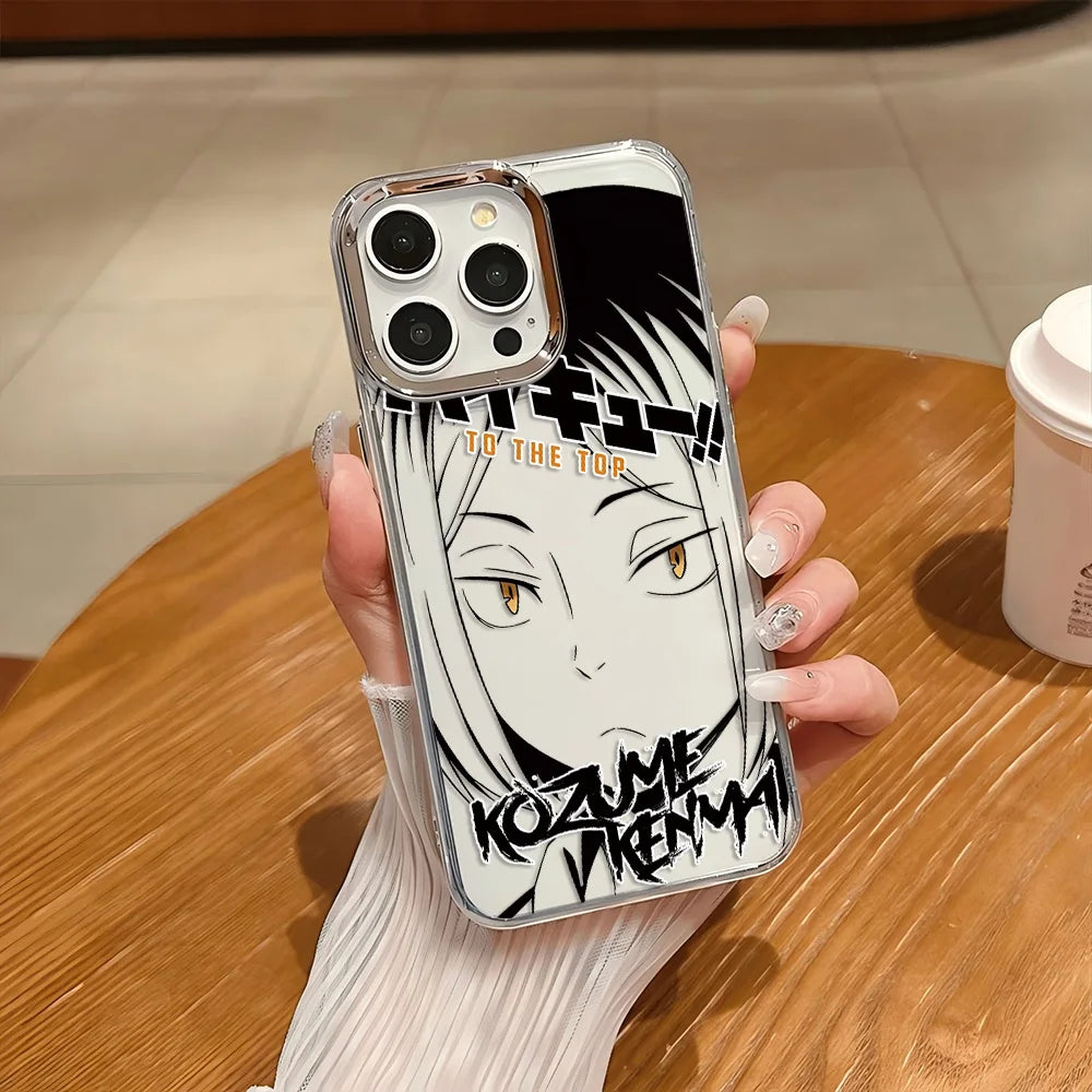 Hot New Haikyuu!! Anime Phone Case for Samsung Galaxy S25 S24 S23 S22 S21 S20 Note20 FE Ultra Edge Plus 4G 5G Soft Cover