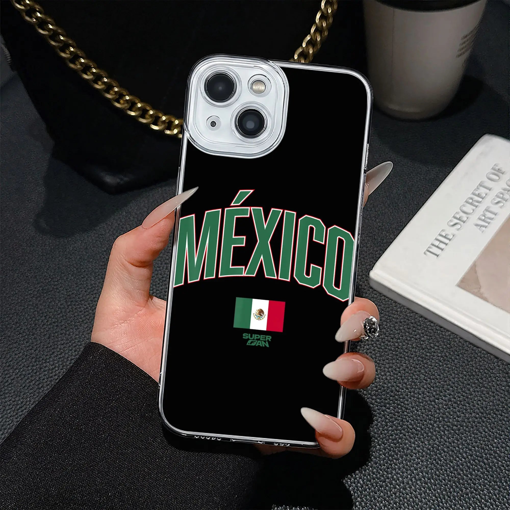 New Armor Bumper 2026 Mexico Soccer Fan Football aesthetic Phone Case for IPhone 17 16 15 14 13 12 11 Cover
